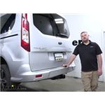 Draw-Tite Max-Frame Trailer Hitch Installation - 2017 Ford Transit Connect