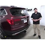 Draw-Tite Max-Frame Trailer Hitch Installation - 2018 Honda Pilot