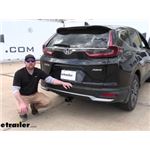 Draw-Tite Max-Frame Trailer Hitch Installation - 2020 Honda CR-V