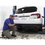 Draw-Tite Max-Frame Trailer Hitch Installation - 2021 Honda Pilot