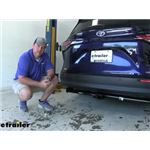 Draw-Tite Max-Frame Trailer Hitch Installation - 2021 Toyota Sienna