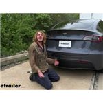 Draw-Tite Max-Frame Trailer Hitch Installation - 2022 Tesla Model Y