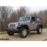 Front Mount Trailer Hitch Installation - 2017 Jeep Wrangler - Draw-Tite