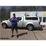 Draw-Tite Front Mount Trailer Hitch Installation - 2017 Nissan Frontier