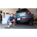 Installing the Draw-Tite Max-Frame Trailer Hitch Receiver on a 2024 Volvo XC40