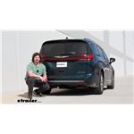 Installing the Draw-Tite Max-Frame Trailer Hitch Receiver on a 2024 Chrysler Pacifica