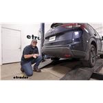 Installing the Draw-Tite Max-Frame Trailer Hitch Receiver on a 2024 Nissan Rogue