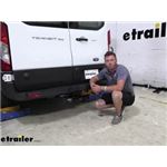 Draw-Tite Max-Frame Trailer Hitch Installation - 2019 Ford Transit T350