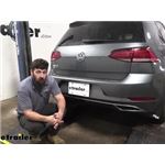 Draw-Tite Sportframe Trailer Hitch Installation - 2019 Volkswagen Golf