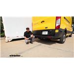 How to Install the Draw-Tite Max-Frame Trailer Hitch - 2020 Ford Transit T250