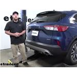 Draw-Tite Max-Frame Trailer Hitch Installation - 2020 Ford Escape DR47FR