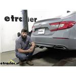 Draw-Tite Sportframe Trailer Hitch Installation - 2021 Honda Accord