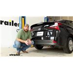 Draw-Tite Sportframe Trailer Hitch Receiver Installation - 2021 Toyota Prius