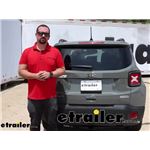 Draw-Tite Max-Frame Trailer Hitch Installation - 2022 Jeep Renegade