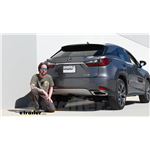 Installing the Draw-Tite Max-Frame Trailer Hitch Receiver on a 2022 Lexus RX 350