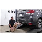 Draw-Tite Trailer Hitch Receiver Installation - 2022 Subaru Forester