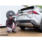 Draw-Tite Max-Frame Trailer Hitch Installation - 2022 Toyota RAV4