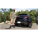 Installation of the Draw-Tite Max-Frame Trailer Hitch Receiver on a 2023 Porsche Macan