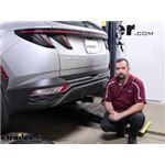 Draw-Tite Max-Frame Trailer Hitch Installation - 2023 Hyundai Tucson