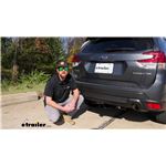 Draw-Tite Max-Frame Trailer Hitch Installation - 2023 Subaru Forester
