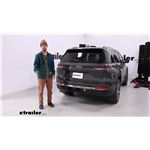 Installing the Draw-Tite Max-Frame Trailer Hitch Receiver on a 2024 Jeep Grand Cherokee 4xe