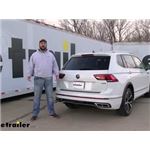 EcoHitch Class III Hidden Trailer Hitch Installation - 2023 Volkswagen Tiguan