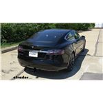 Mount: EcoHitch Stealth Trailer Hitch Receiver on a 2017 Tesla Model S