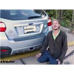 EcoHitch Invisi Trailer Hitch Installation - 2016 Subaru Crosstrek
