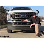 EcoHitch Hidden Front Mount Trailer Hitch Installation - 2021 Ford F-250 Super Duty