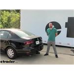 EcoHitch Hidden Trailer Hitch Installation - 2016 Volkswagen Jetta