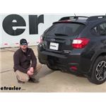 EcoHitch Invisi Trailer Hitch Installation - 2017 Subaru Crosstrek