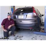 EcoHitch Hidden Trailer Hitch Installation - 2014 Honda CR-V
