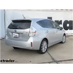 EcoHitch Hidden Trailer Hitch Installation - 2014 Toyota Prius v