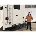 etrailer RV Bumper Cargo Carrier Installation - 2023 Jayco Alante Motorhome