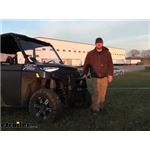 etrailer Hawse Fairlead ATV Winch Installation - 2021 Polaris Ranger