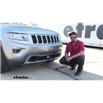 etrailer Invisible Base Plate Kit Installation - 2014 Jeep Grand Cherokee