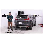 Play video A Closer Look at the etrailer 24x60 Cargo Carrier on a 2018 Honda CR-V