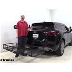 Play video Setting up the 24x60 etrailer Cargo Carrier for 2" Hitches on your 2019 Chevrolet Blazer