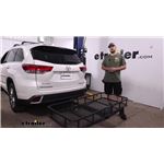 Play video Set up: 24x60 etrailer Cargo Carrier for 2" Hitches on a 2019 Toyota Highlander