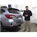 etrailer Trailer Hitch Installation - 2017 Subaru Outback Wagon