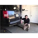 etrailer Class III Trailer Hitch Installation - 2009 Chrysler Town and Country