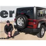 Trailer Tow Hitch For 18-22 Jeep Wrangler JL All Styles Complete