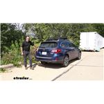 etrailer Class III Trailer Hitch Installation - 2016 Subaru Outback Wagon