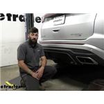 etrailer Class III Trailer Hitch Installation - 2017 Ford Edge