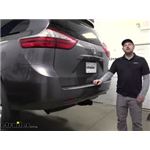 etrailer Trailer Hitch Installation - 2017 Toyota Sienna e98837