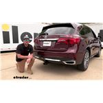 etrailer Trailer Hitch Installation - 2018 Acura MDX