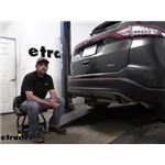 etrailer Class III Trailer Hitch Installation - 2018 Ford Edge e36RR