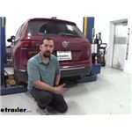 etrailer Trailer Hitch Installation - 2018 Volkswagen Tiguan