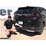 etrailer Class III Trailer Hitch Installation - 2020 Honda CR-V