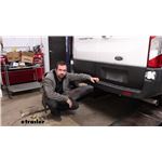 Installing the etrailer Trailer Hitch Receiver on your 2021 Ford Transit T350
